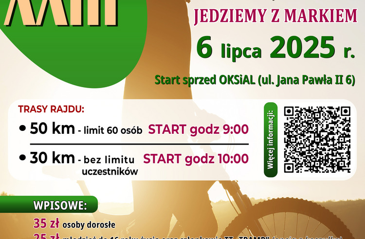 XXIII Rajd Rowerowy Dookoła Gminy Miejska Górka