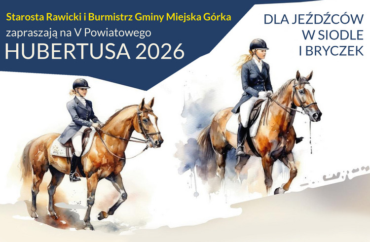 Po raz pierwszy w Miejskiej Górce – V Powiatowy Hubertus 2026